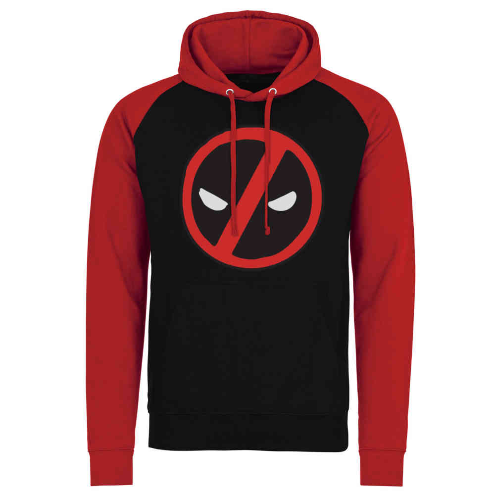 Marvel Marvel Deadpool Hoodie Icon BlackRed | Attitude Europe Deadpool hoodie | Etsy